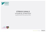 Stroud Canals Strategy front cover image